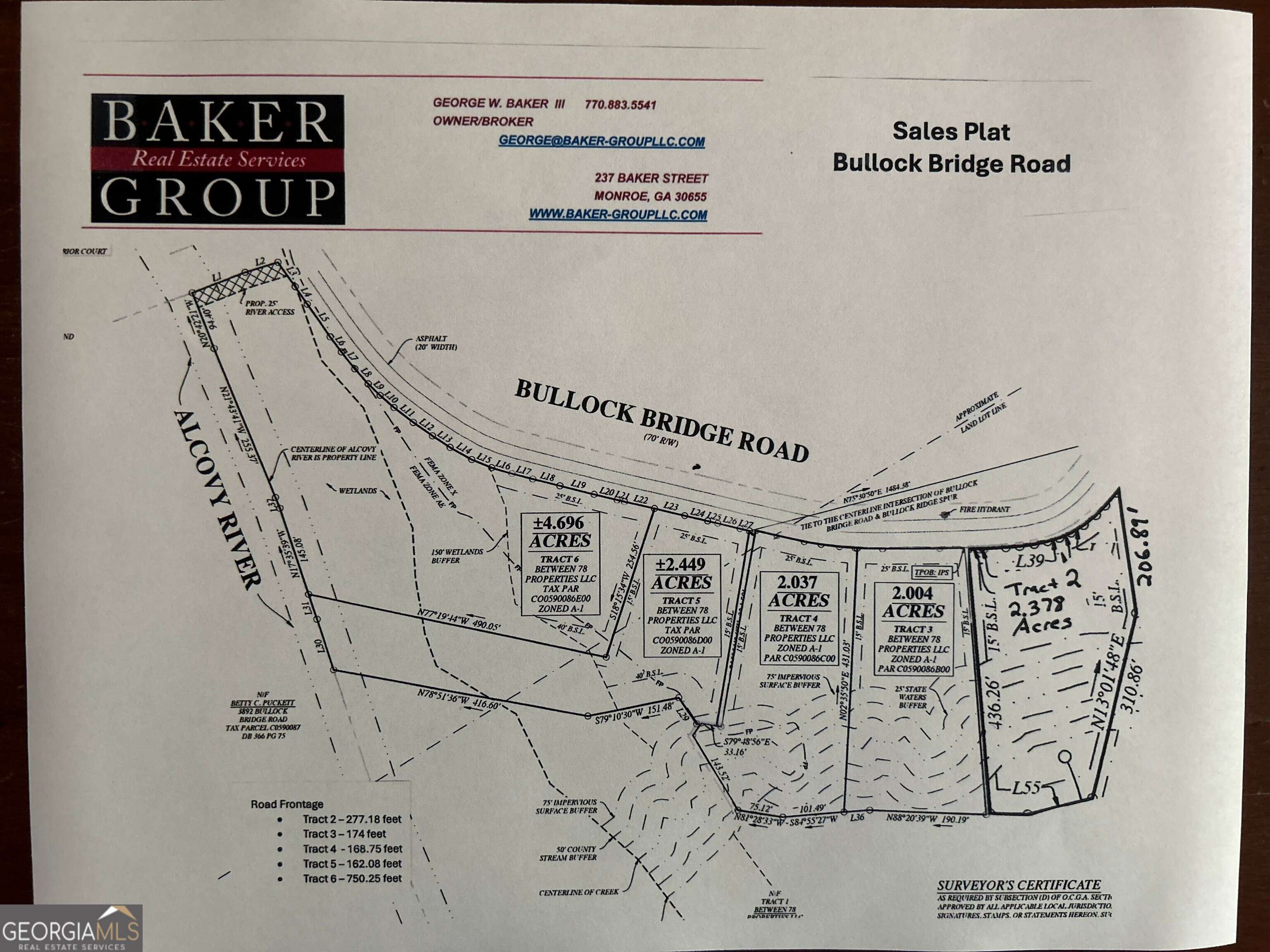 Monroe, GA 30656,0 Bullock Bridge Road #TRACT 2