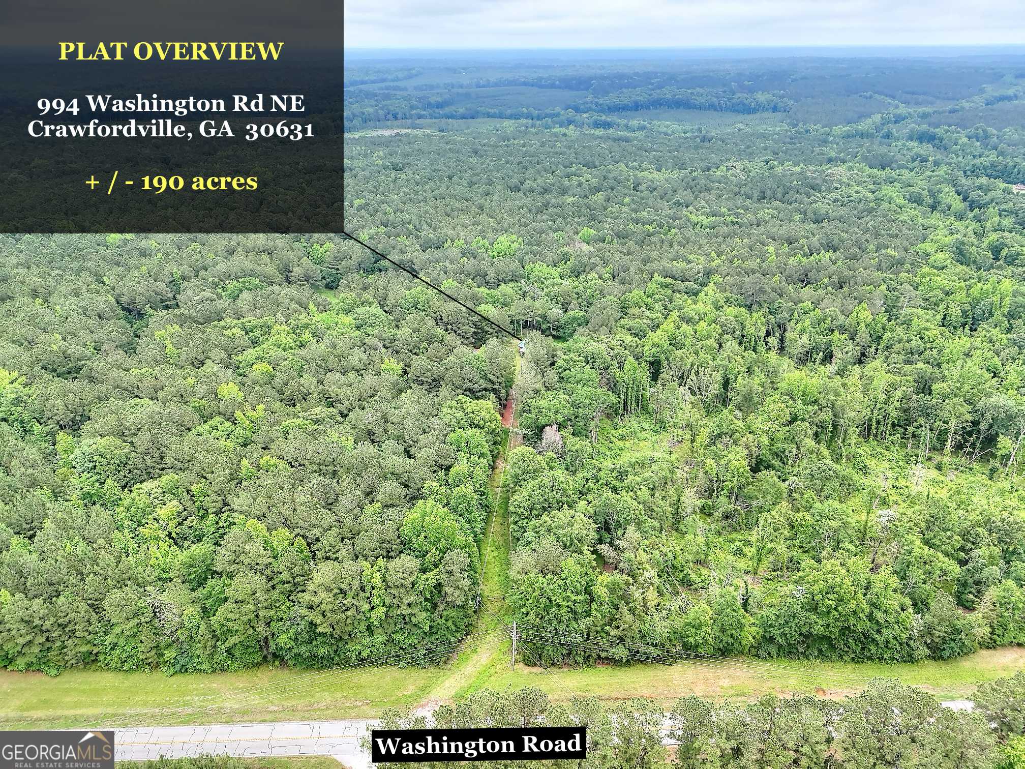 Crawfordville, GA 30631,0 Washington RD