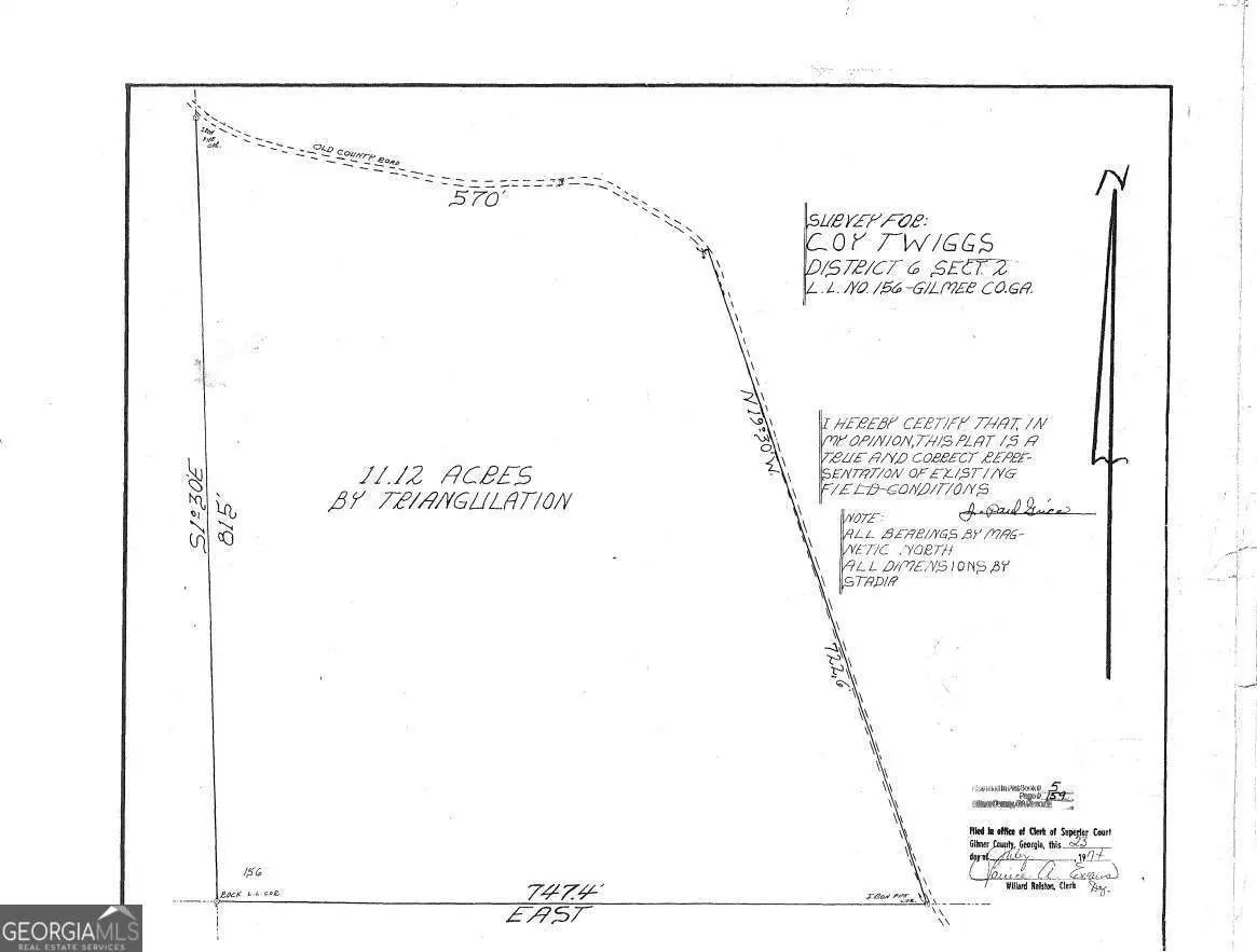 Ellijay, GA 30536,11.12 AC Lowman RD #156