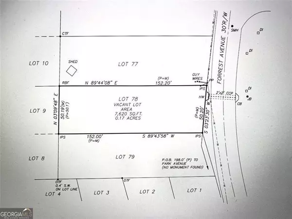 0 Forrest Avenue #78, Union City, GA 30291