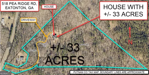 Eatonton, GA 31024,518 Pea Ridge RD