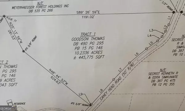 Roopville, GA 30170,0 Caney Head RD #TRACT 1