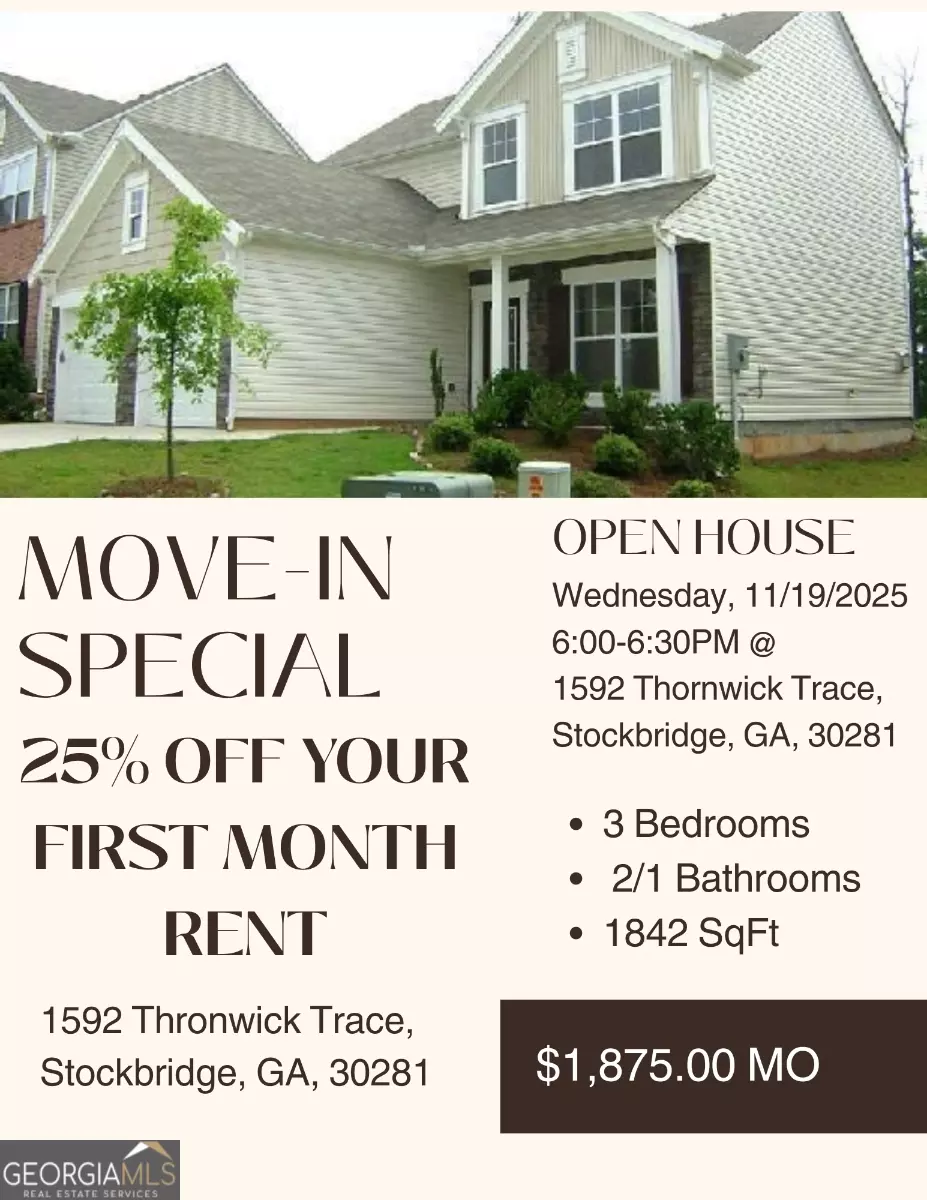 Stockbridge, GA 30281,1592 Thornwick TRCE