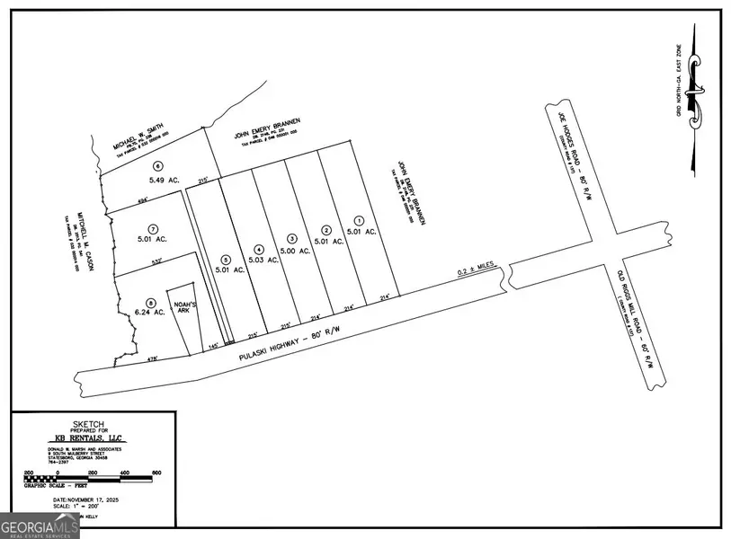 0 LOT 3 Pulaski RD, Statesboro, GA 30458
