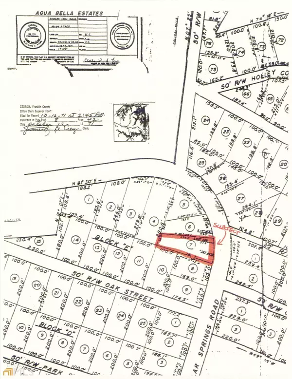 LOT 7 Poplar Springs RD,  Lavonia,  GA 30553