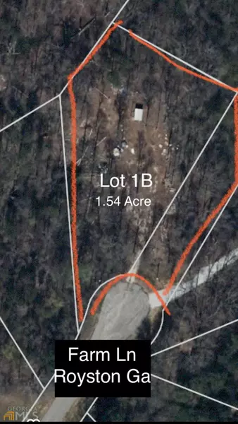 LOT 1B Farm, Royston, GA 30662