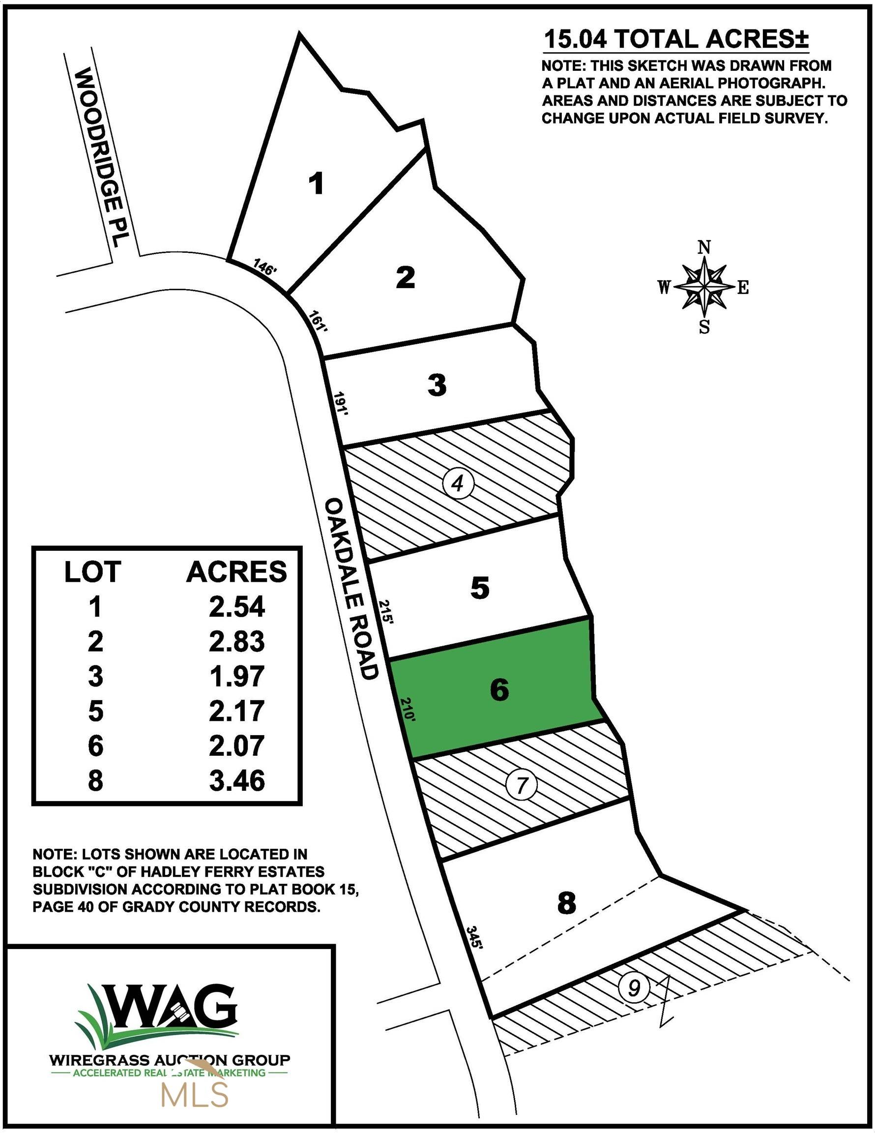 Cairo, GA 39828,0 SE Oakdale Lot #6 RD