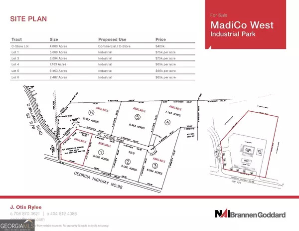 Commerce, GA 30530,0 Highway 98 MadiCo West Lot 5