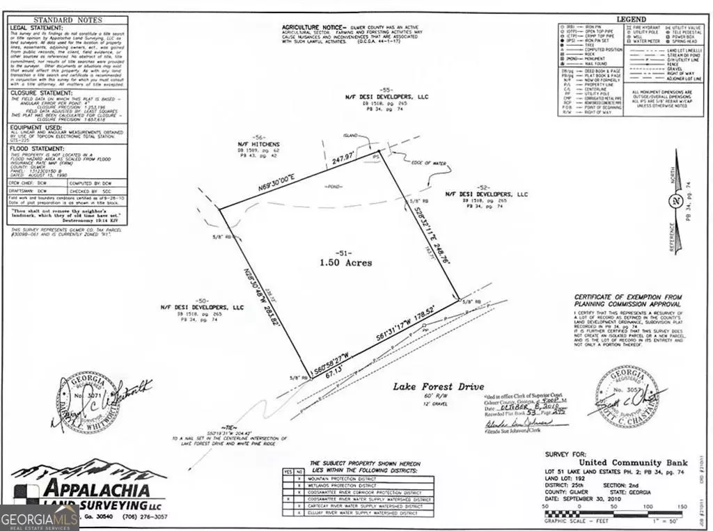 Ellijay, GA 30540,208 Lake Forest DR #LOT 51