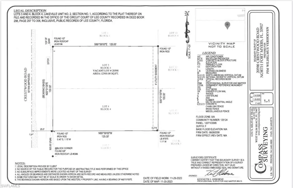 20590 Crestwood RD, North Fort Myers, FL 33917