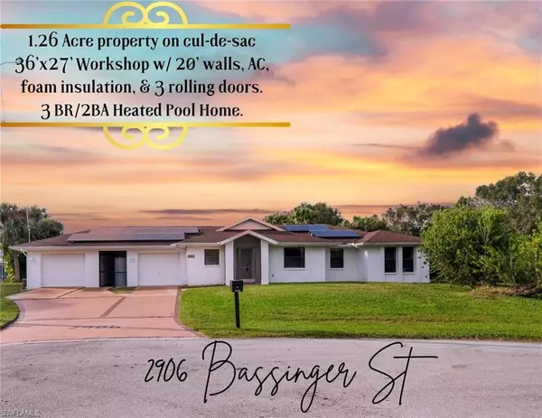 2906 Bassinger ST, Lehigh Acres, FL 33972