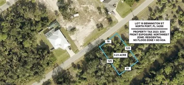 Lot 19 BENNINGTON ST, North Port, FL 34288