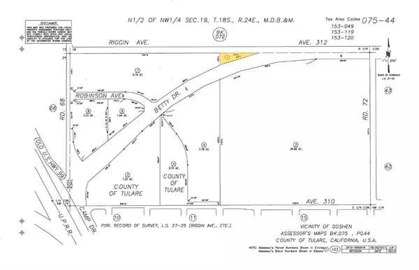 1 Betty Drive,  Goshen,  CA 93227