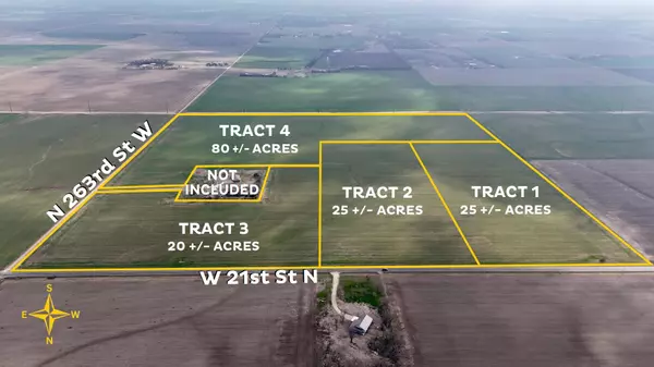 SW/c of 21st N & 263rd St W - Tract 3, Garden Plain, KS 67050