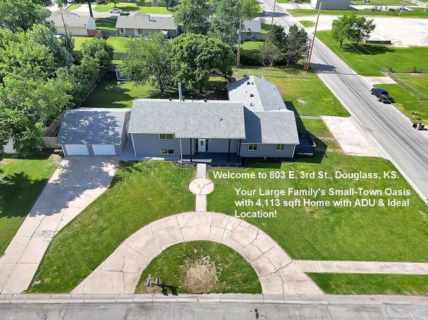 803 E 3rd St,  Douglass,  KS 67039