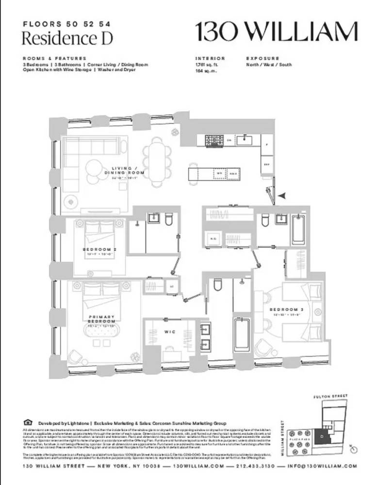130 WILLIAM Street #54D, Manhattan, NY 10038