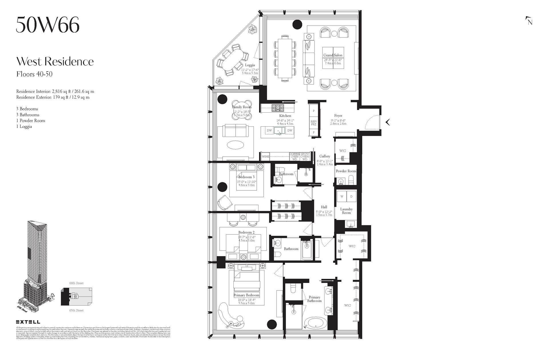 Manhattan, NY 10023,50 W 66TH Street #40W