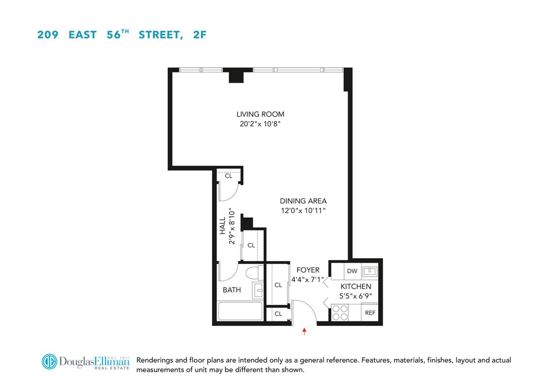 Manhattan, NY 10022,209 E 56TH Street #2F