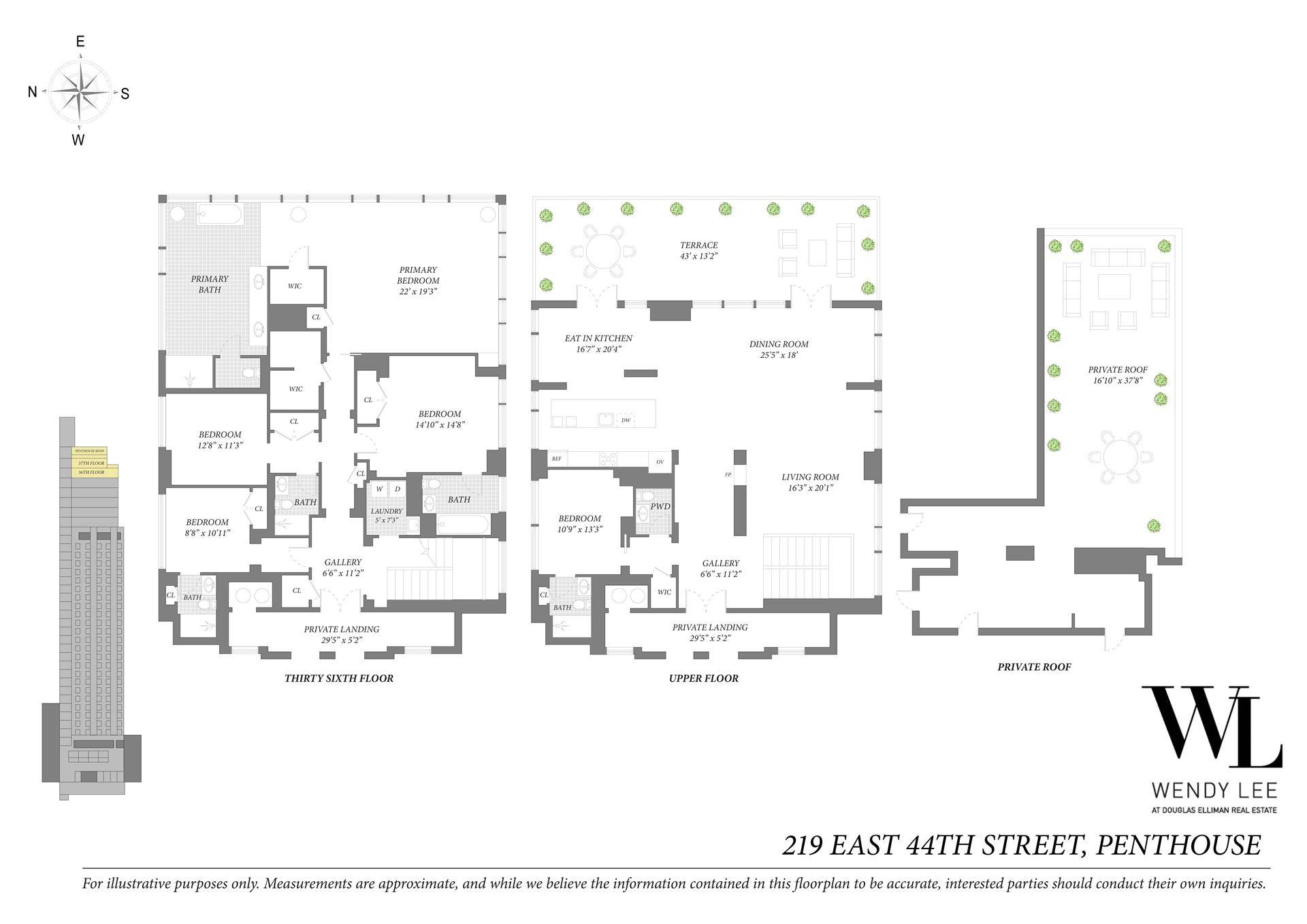 Manhattan, NY 10017,219 E 44TH Street #PH
