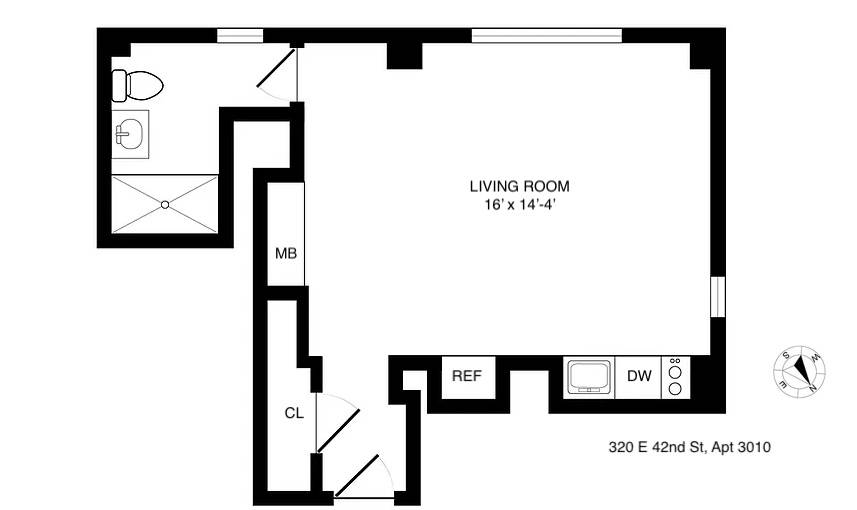 Manhattan, NY 10017,320 E 42nd Street #3010