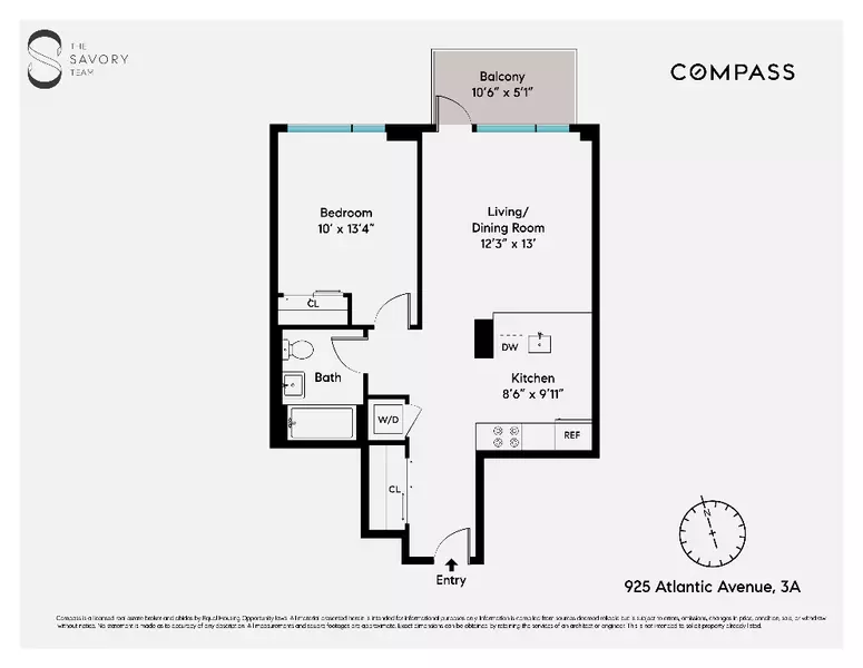 927 Atlantic Avenue #3A, Brooklyn, NY 11238