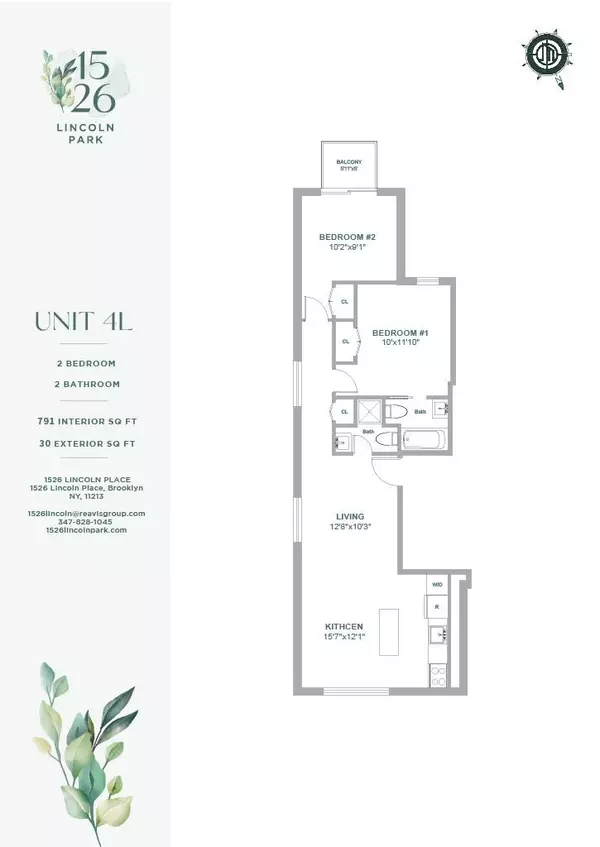 1526 Lincoln Place #4-PH, Brooklyn, NY 11213