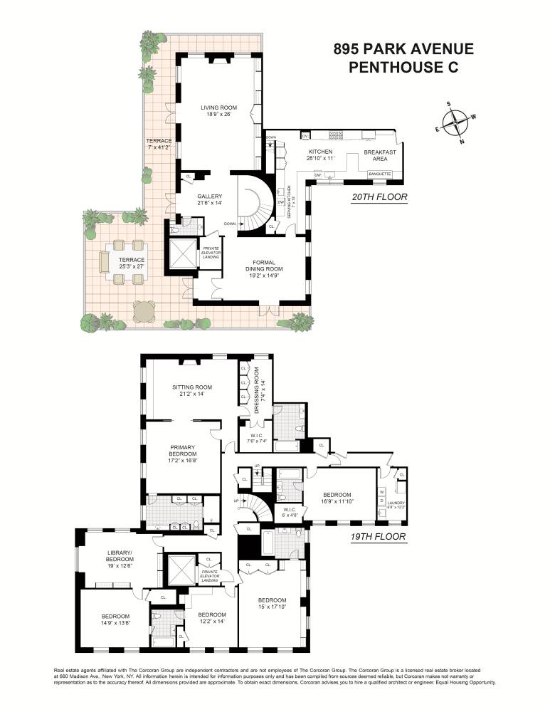 895 PARK Avenue #PHC, Manhattan, NY 10075