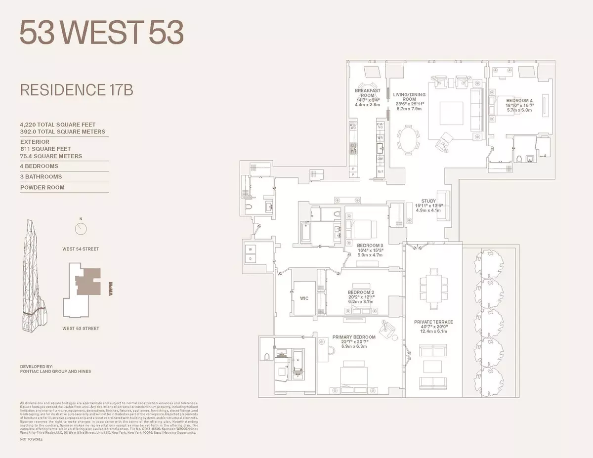 Manhattan, NY 10019,53 W 53RD Street #17B