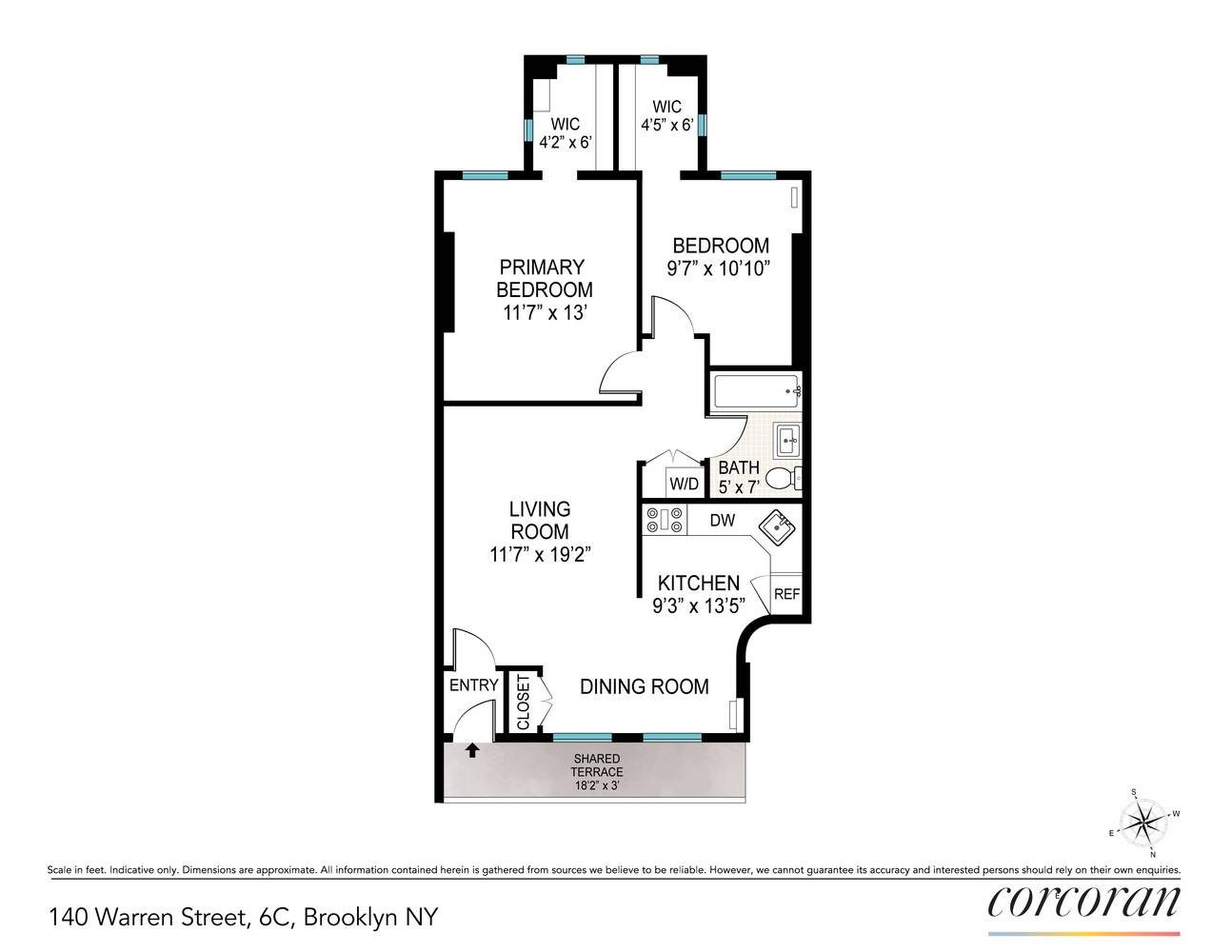 140 WARREN Street #6C, Brooklyn, NY 11201