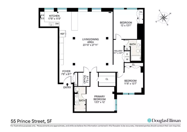 55 PRINCE Street #PHF, Manhattan, NY 10012