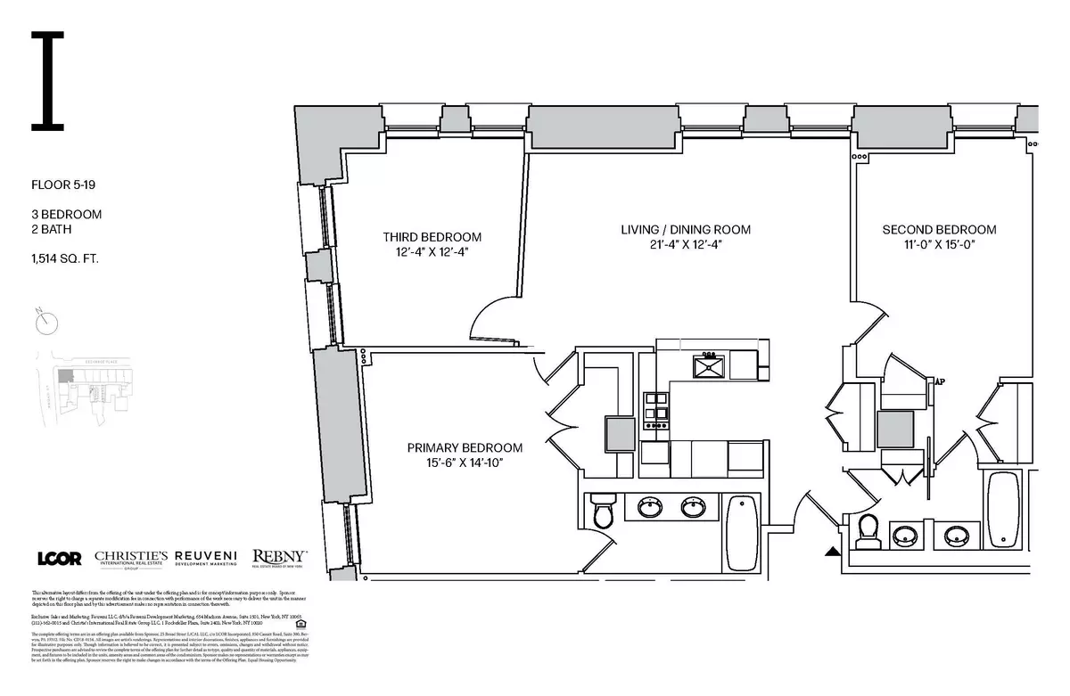 Manhattan, NY 10004,25 Broad Street #12-I