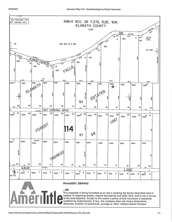 Cardinal DR #lot 41, Bonanza, OR 97623