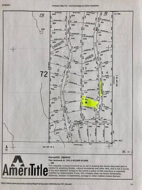 Lot 25 Sandy Hill WAY, Sprague River, OR 97639