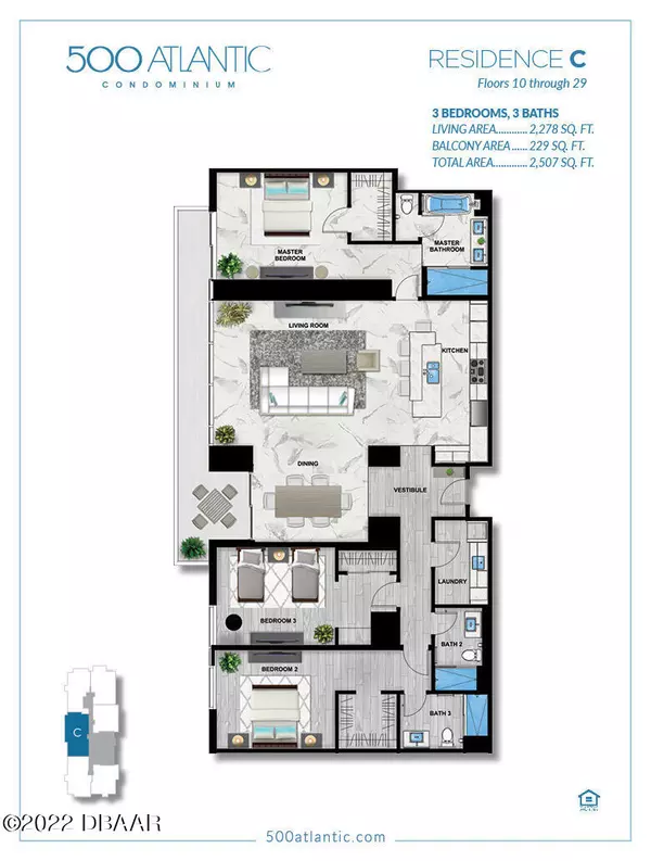 Daytona Beach, FL 32118,500 Atlantic AVE #12-C