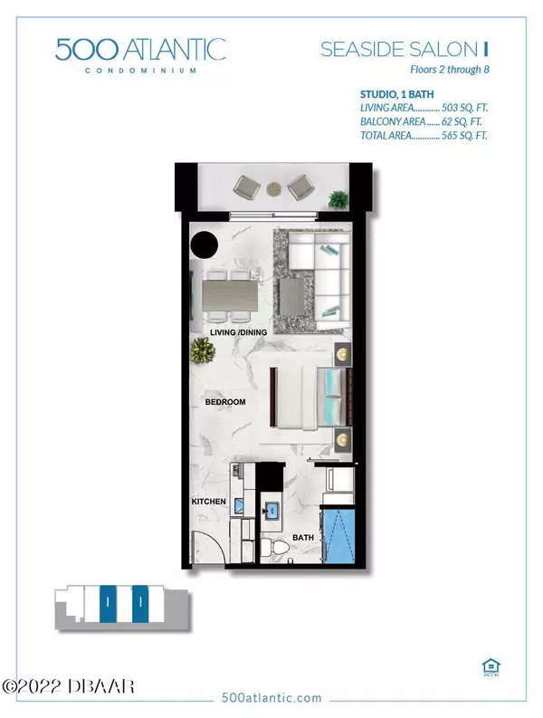 Daytona Beach, FL 32118,500 Atlantic AVE #3-IN