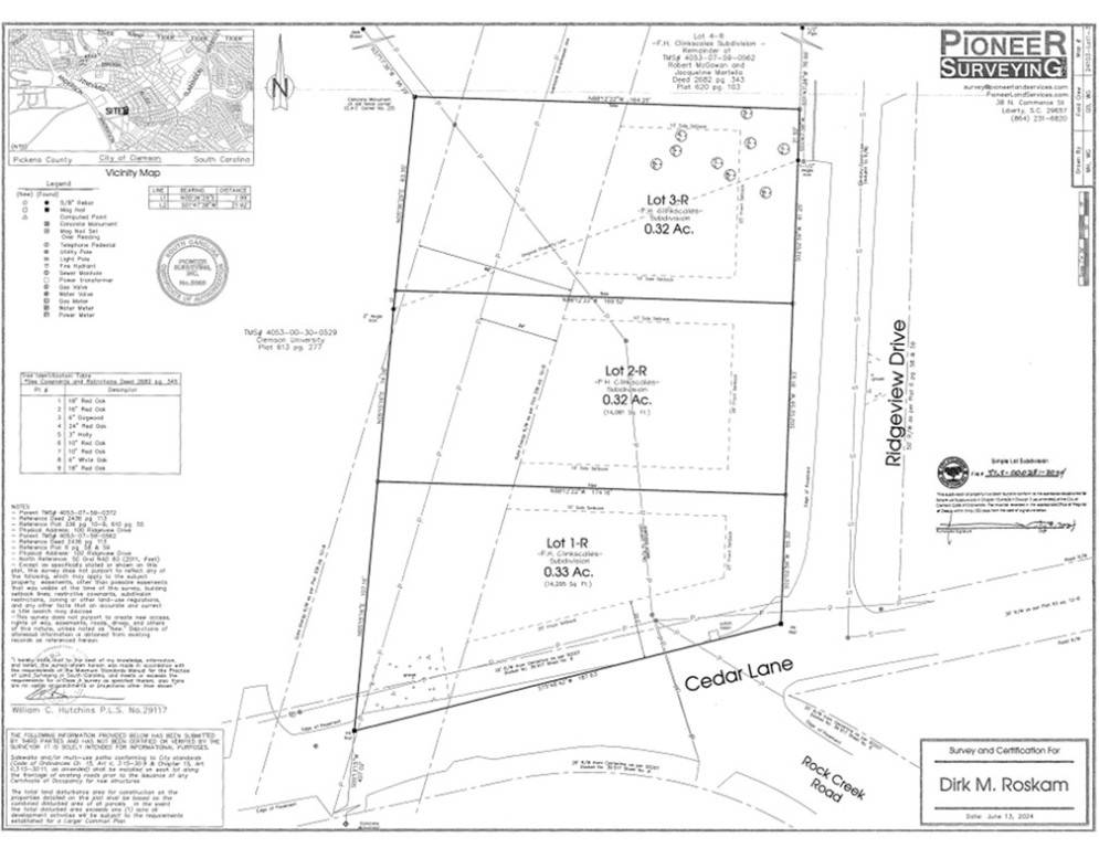 Clemson, SC 29631,00 Rock Creek RD #1-R
