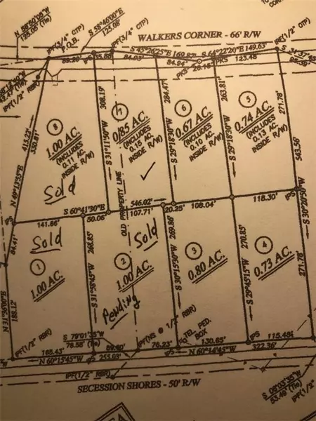 00000 WALKERS CORNER RD, Iva, SC 29655