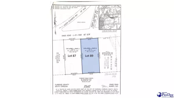 Quinby, SC 29506,89 Kings Rd.