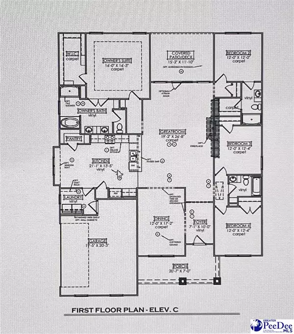 Florence, SC 29501,1603 Rugby Lane (Lot 35 Madeline ll-C-SL)