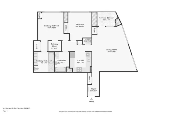 San Francisco, CA 94105,401 Harrison ST #6C