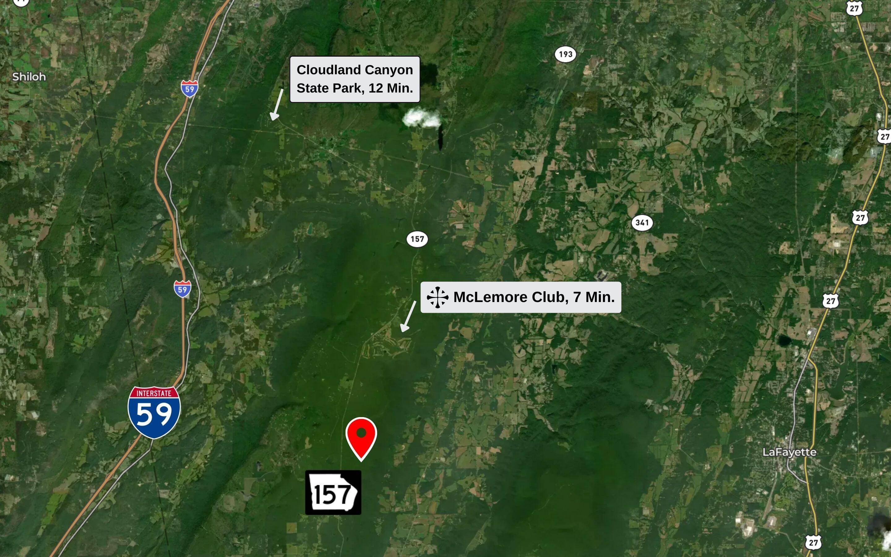 Menlo, GA 30731,27 Acres Highway 157
