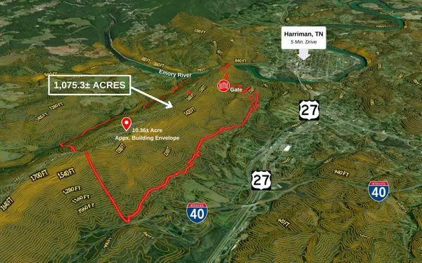 Harriman, TN 37748,1075 Acres Riggs Chapel RD