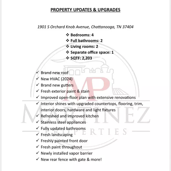 Chattanooga, TN 37404,1901 Orchard Knob AVE