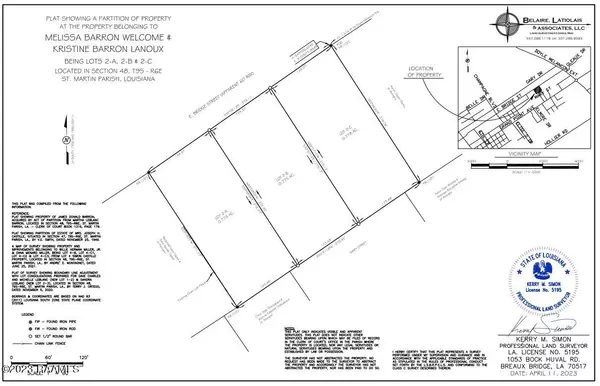 E Bridge #Lot 2-C, Breaux Bridge, LA 70517