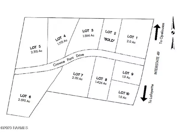 Opelousas, LA 70570,Tbd I-49 Service Road South Lot8