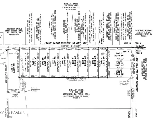 Church Point, LA 70525,2700 Blk Peach Bloom #Lot 8