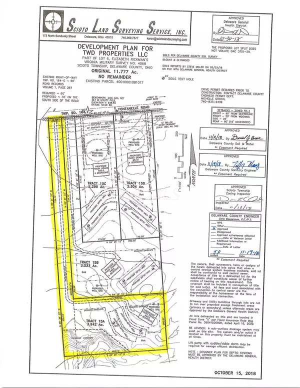 0 Fontanelle Road #Tract 15A, Ostrander, OH 43061