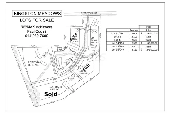 Sunbury, OH 43074,9578 State Route 521 #LOT #1