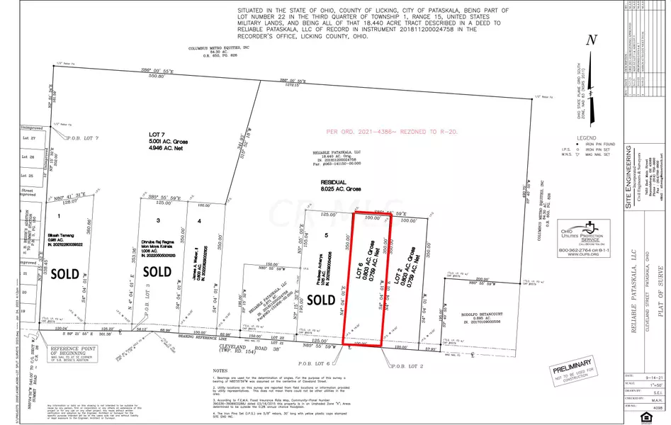 0 Cleveland Road #Lot #6, Pataskala, OH 43062