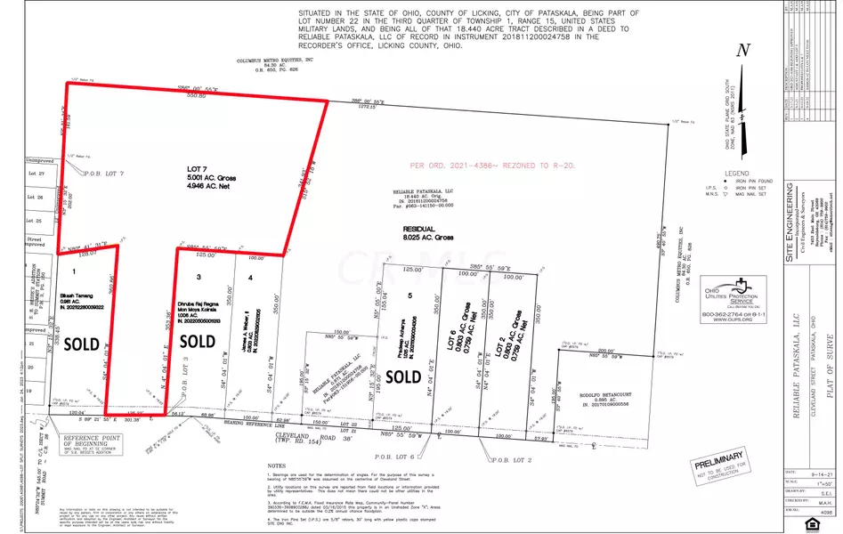 0 Cleveland Road #Lot#7, Pataskala, OH 43062